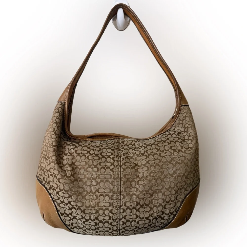 Vintage Coach 6617 Ergo Mini Signature C Shoulder Hobo Bag